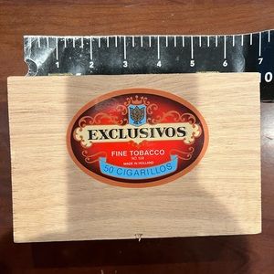 Exclusivios Empty cigar box